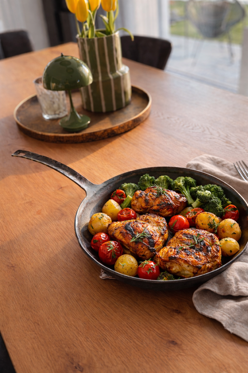 Waidler-Pfanne 1686 mit hohem Rand