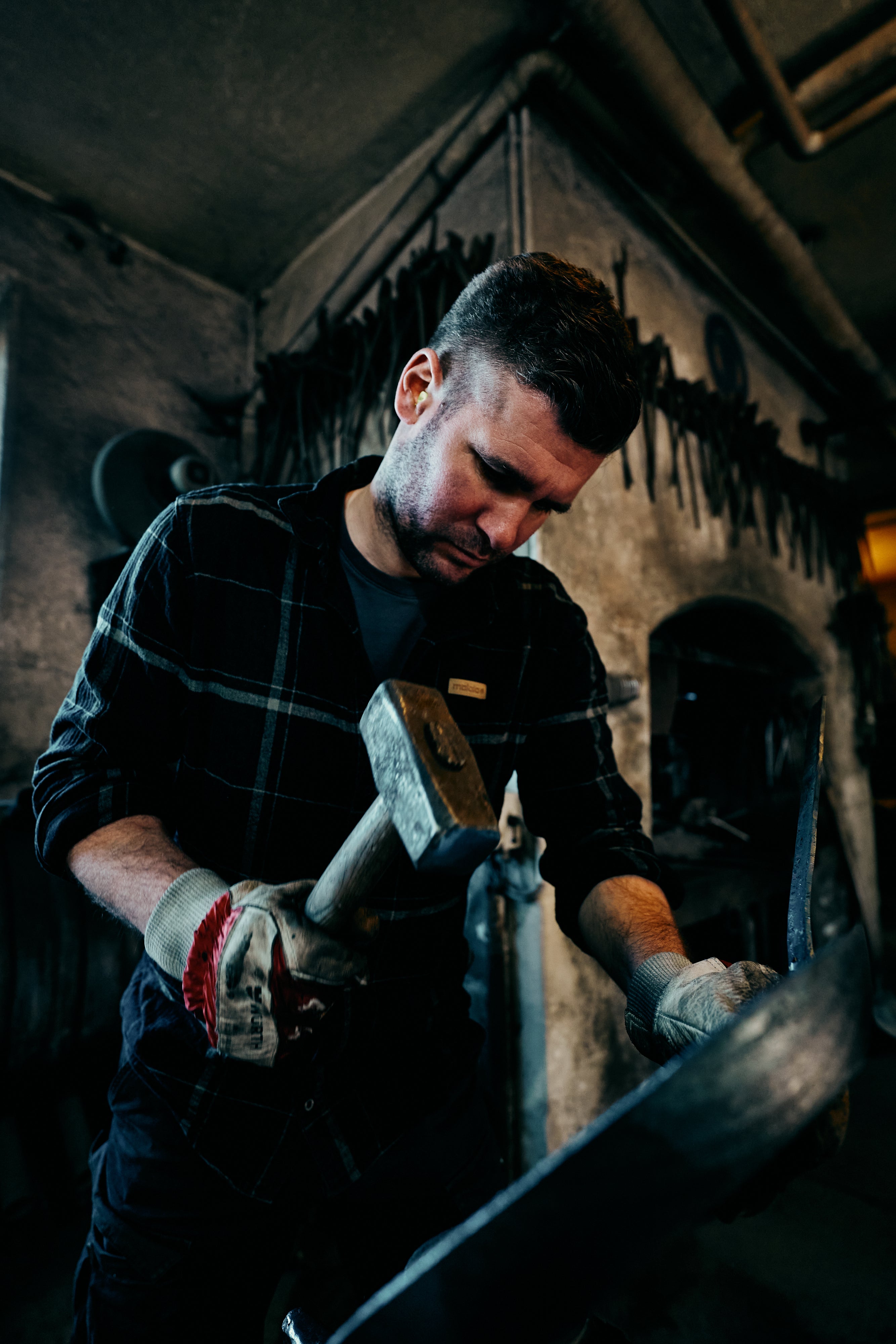 Waidler-Pfanne mit Griff