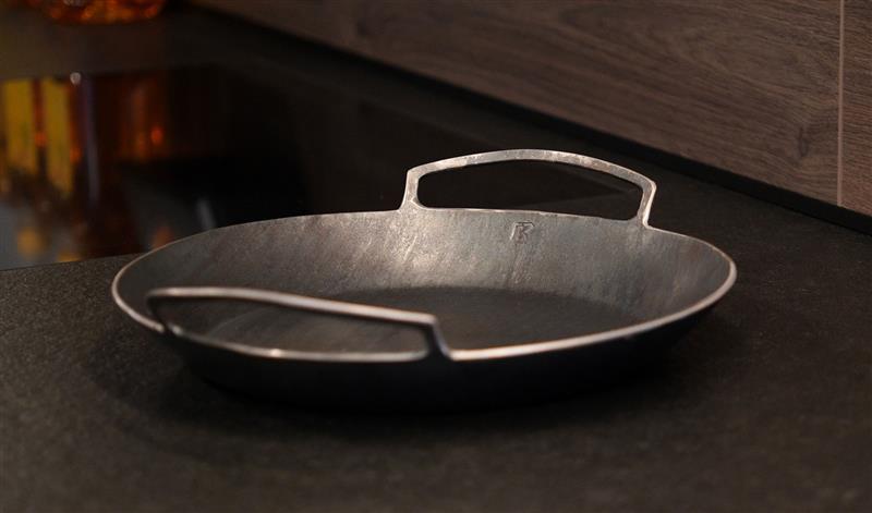 Waidler-Pfanne mit Henkel