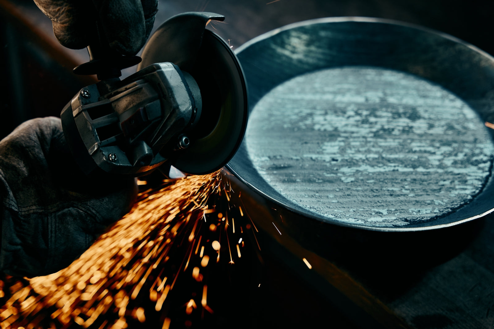 Waidler-Pfanne 1686 mit hohem Rand