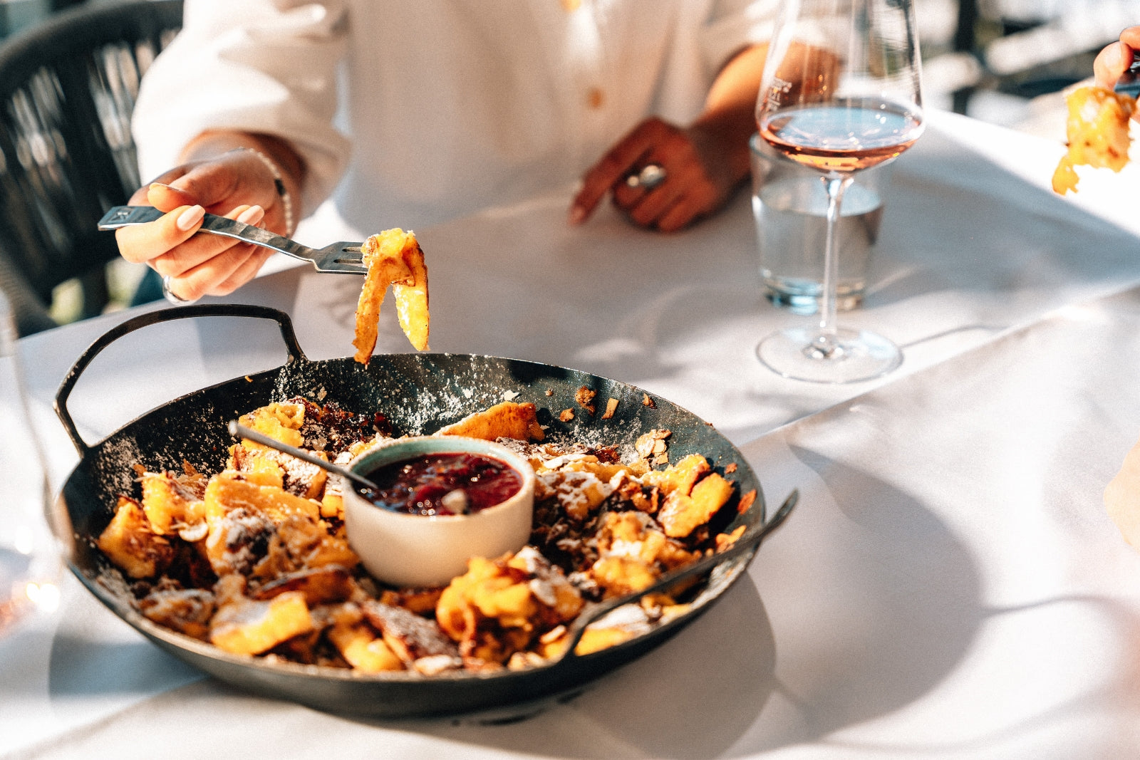 Waidler-Pfanne mit Henkel