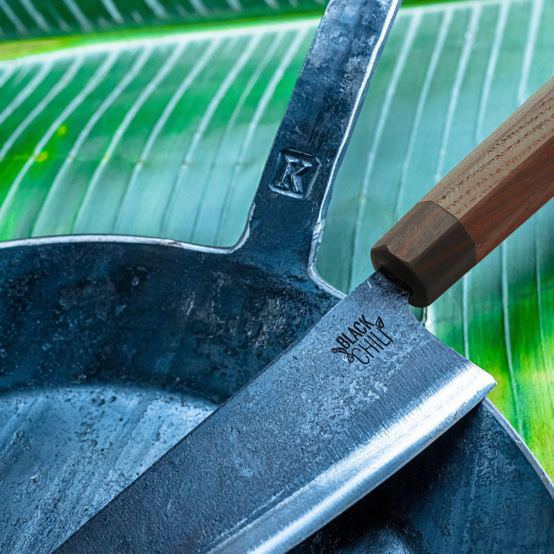 Set Waidlerpfanne & Black Chili Messer