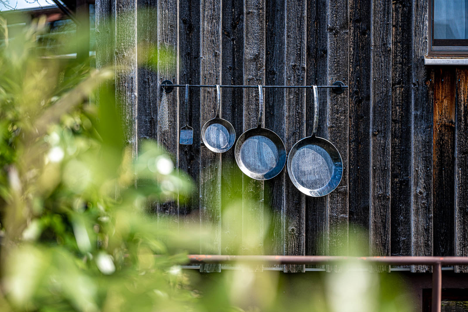 Pfannenwandhalterung