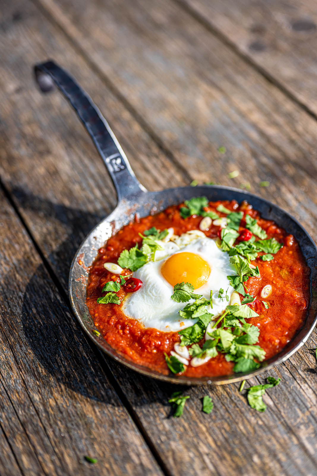 Waidler-Pfanne mit Griff