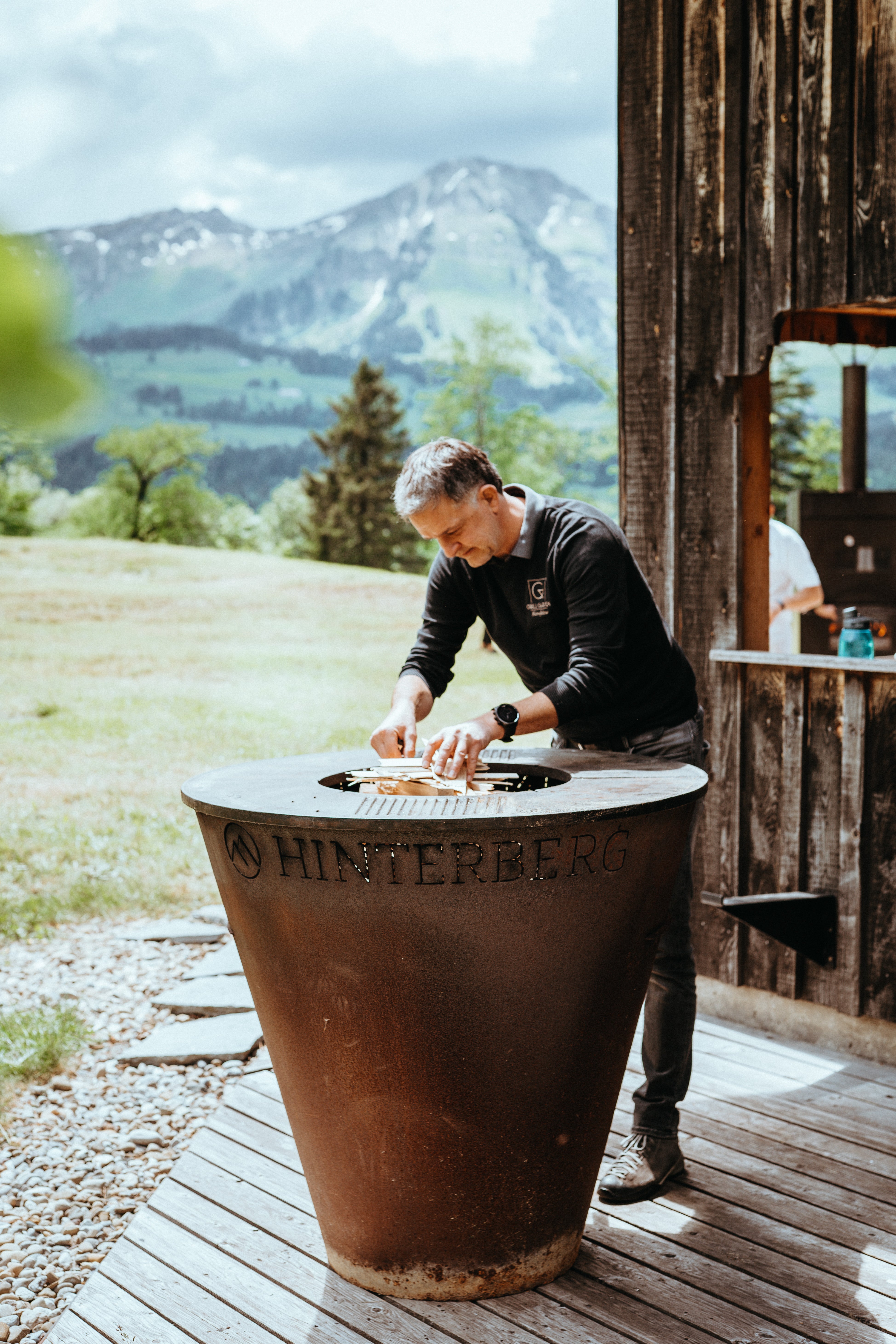 INBRUNST Grillring Cono (M Ø1030|Stahl)