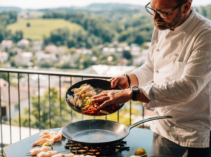 Waidler-Pfanne 1686 mit hohem Rand