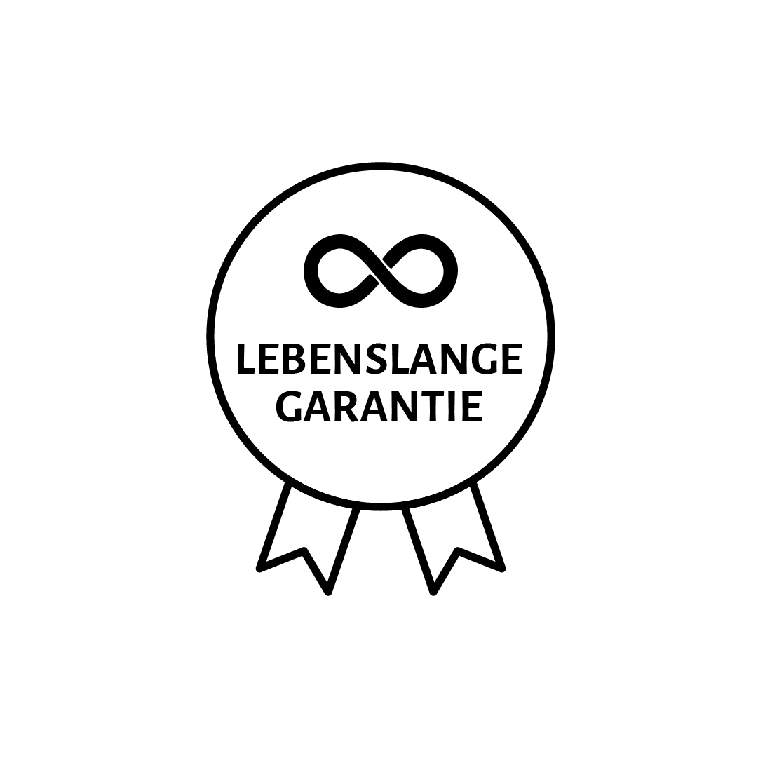 Siegel Lebenslange Garantie